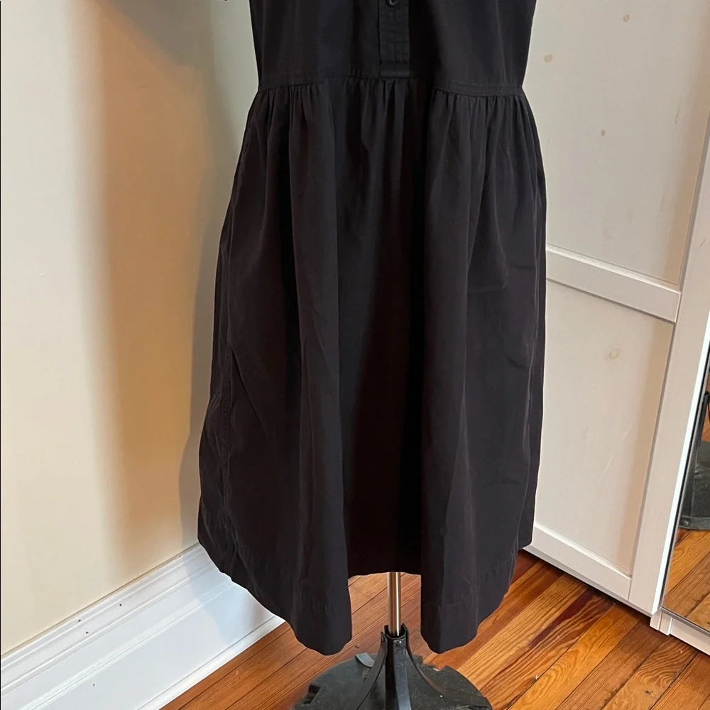 Everlane The Parklet Shirtdress in Black - Size 6 (Oversized) - Picture 5 of 13